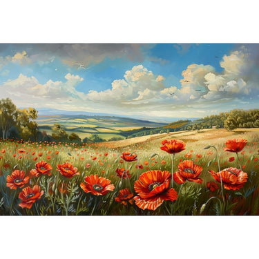Poppies Acrylic Canvas